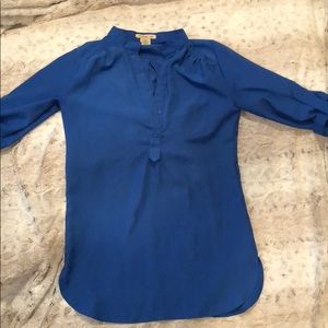 Royal blue shirt